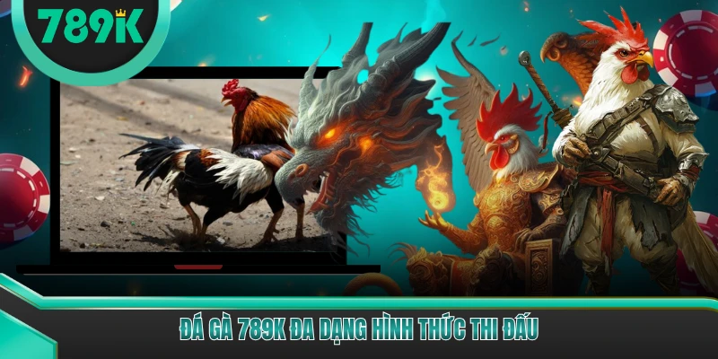 Đá gà 789K đa dạng hình thức thi đấu